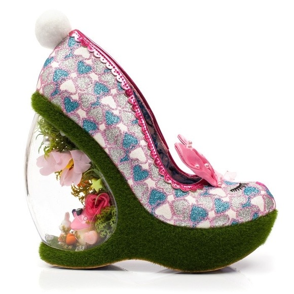 ISO!!! Irregular Choice Hop 2 It wedge heels. Any color/pattern Size 41 - Picture 2 of 3